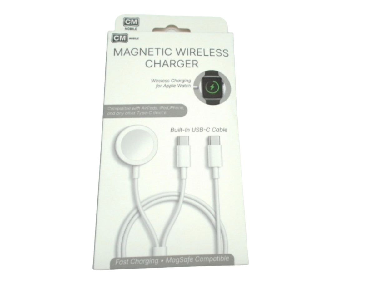 Magnetic Contact Watch Charger + USB Type C