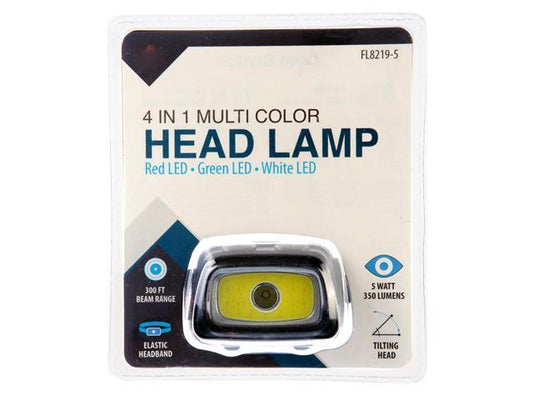 Tactical Head Lamp 500 Lumen Adjustable Head Strap - Additional View