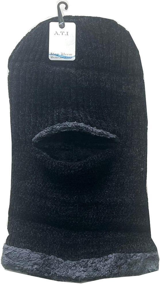 winter mask with open face