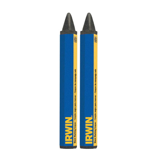 Black Marking Crayon 2pk. Strait-line Irwin - Additional View