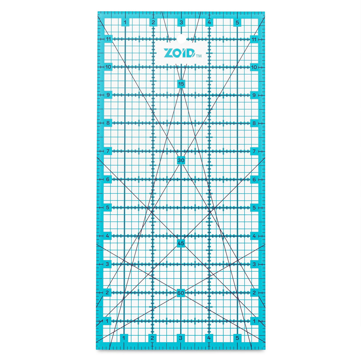 Acrylic Ruler 6" x 12" Zoid - Additional View