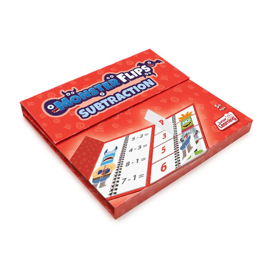 Monster Flips Subtraction Flip Book Junior Learning - Additional View