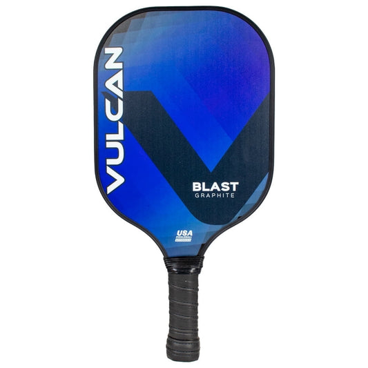 Pickleball Paddle Blue Graphite Cushioned Grip Vulcan - Additional View