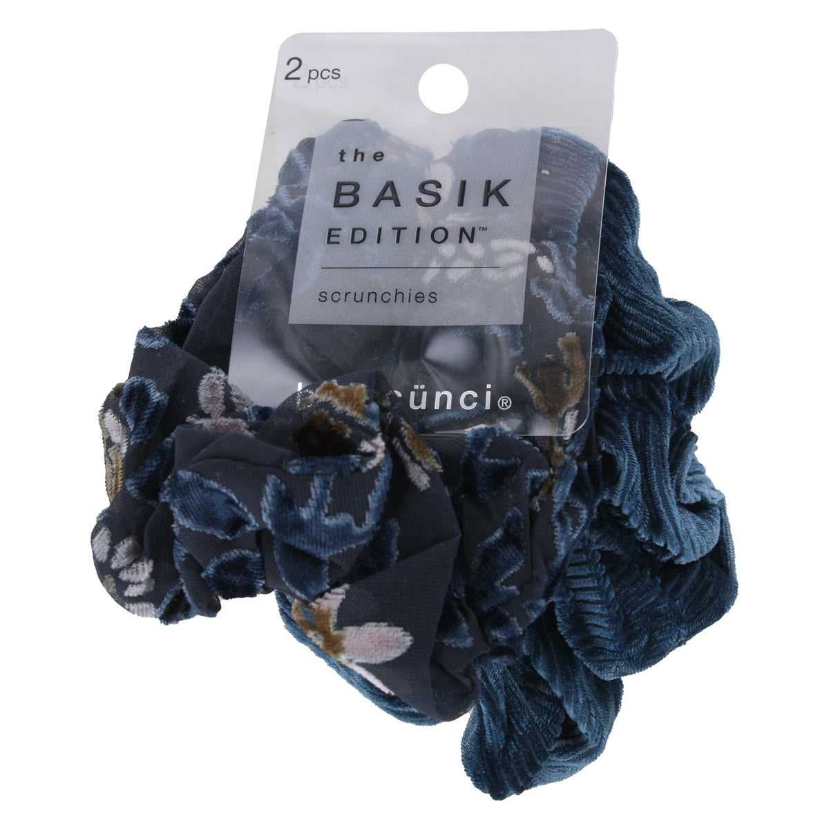 Scrunchies 2pk Asst The Basik Edition - Additional View