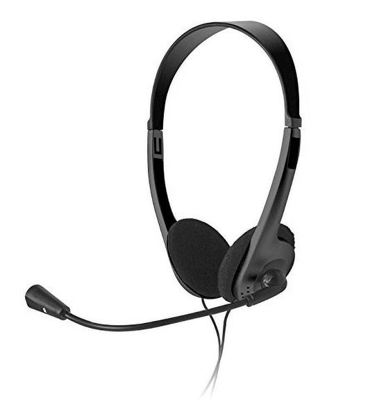 Stereo Headset w/Boom Mic 3.5mm Black Xtech - Additional View