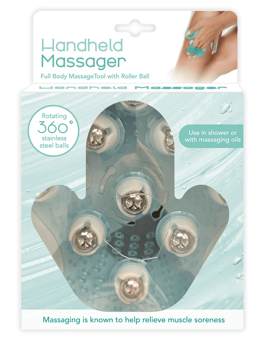 Handheld Massager Rotating 360 Stainless Steel Balls - Additional View