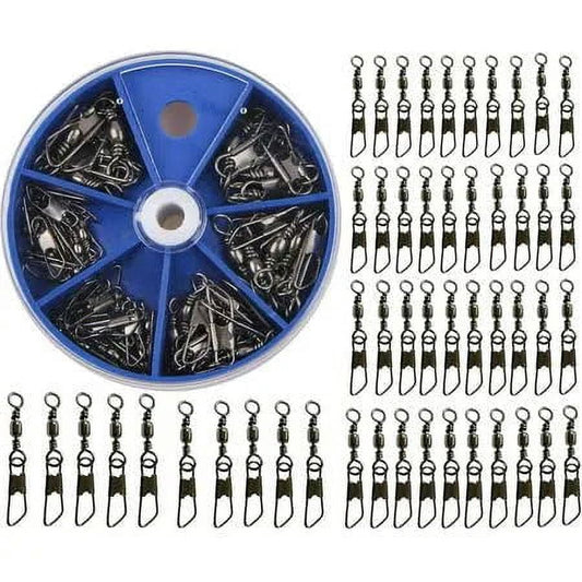Barrel Swivel W/safety Snaps Assortment 20pcs. Danielson - Additional View
