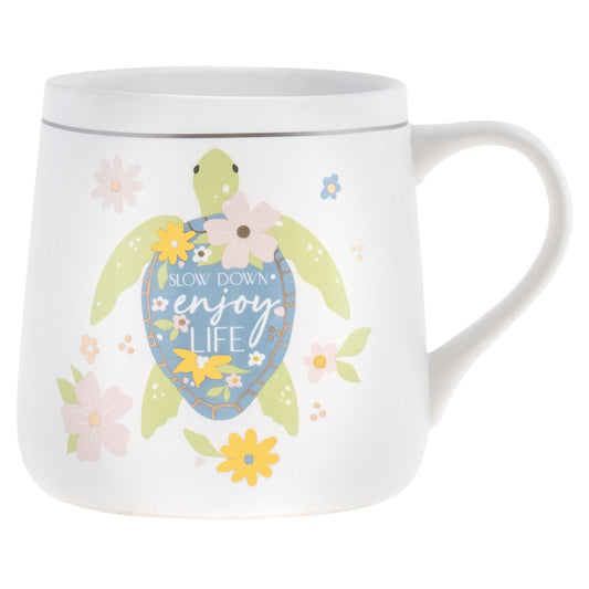 Flora Mug Turtle Design 16oz. - Additional View