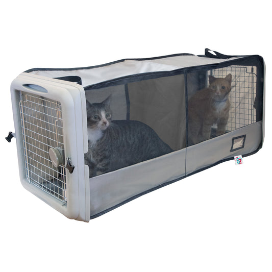 Car Seat Pet Crate w/Divider Collapsible For Pets Up To 25lbs. - Additional View