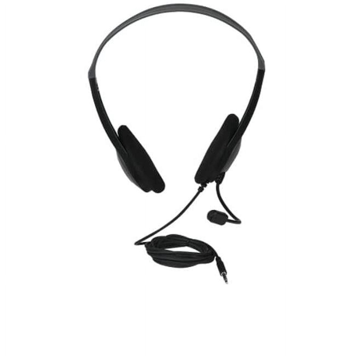 Stereo Headset 3.5mm w/Rotating Boom Mic Jensen - Additional View