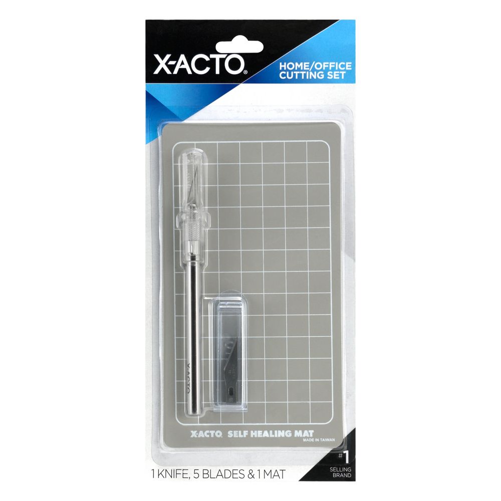 Home/Office Cutting Set X-Acto 1 Knife, 5 Blades & 1 Mat - Additional View
