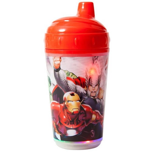 Light Up Sipper Cup Red Marvel 10oz. (or 2/$9.99) - Additional View