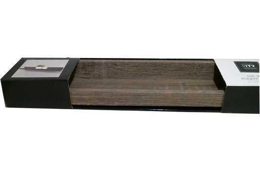 Wall Shelf Driftwood Grey Finish 19.5"