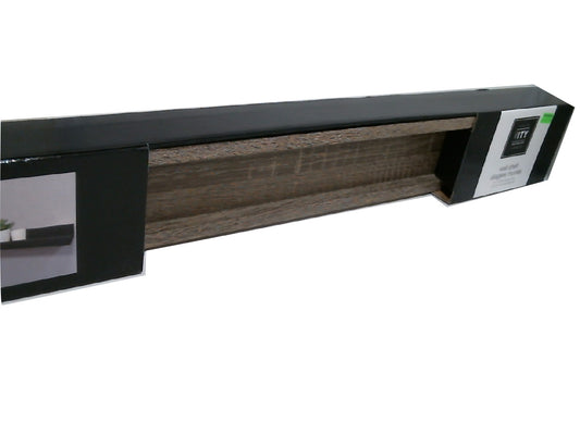 Wall Shelf 27.5" Driftwood Grey Finish