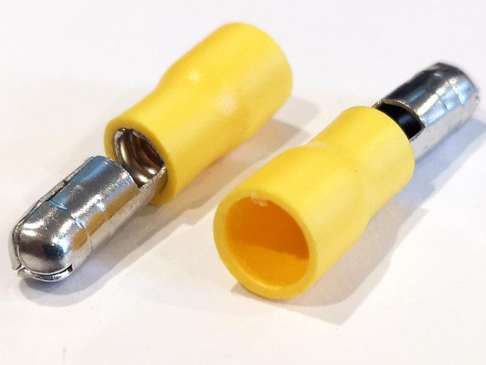 Terminal Bullet-M 12-10AWG 25pk .195 Yellow Tuf Pug