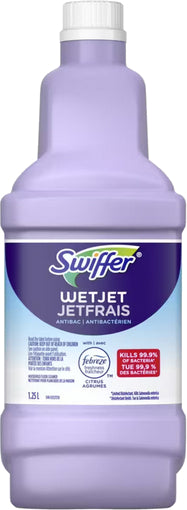 Swiffer Wetjet Refill Antibacterial Citrus 1.25L