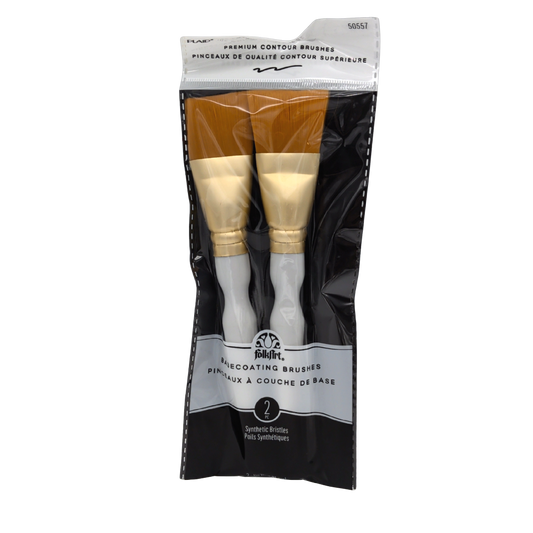 Basecoating Brush 1.5" 2pk. Plaid