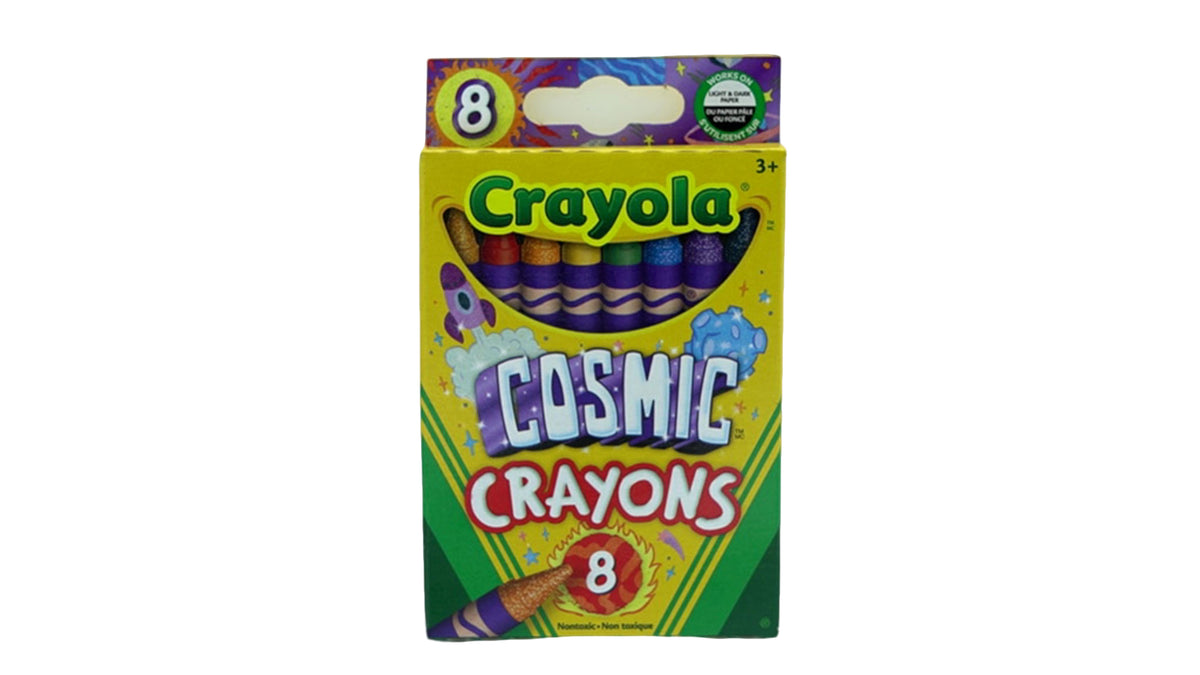 Cosmic Crayons, paquet de 8. Crayola