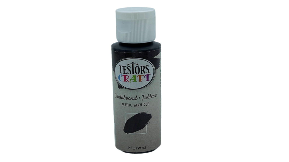 Chalkboard Acrylic Paint 59mL Testors Craft