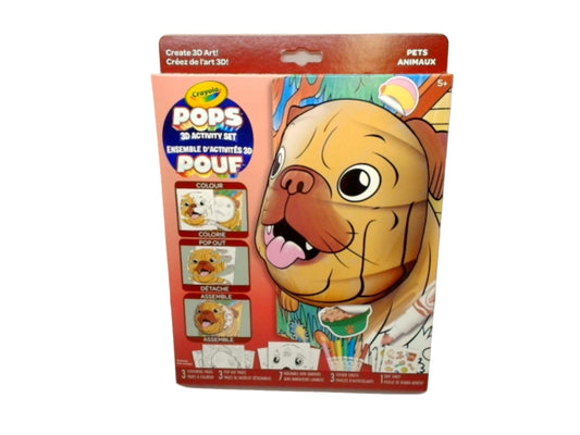 Crayola Pops Pets 3D Activity Set