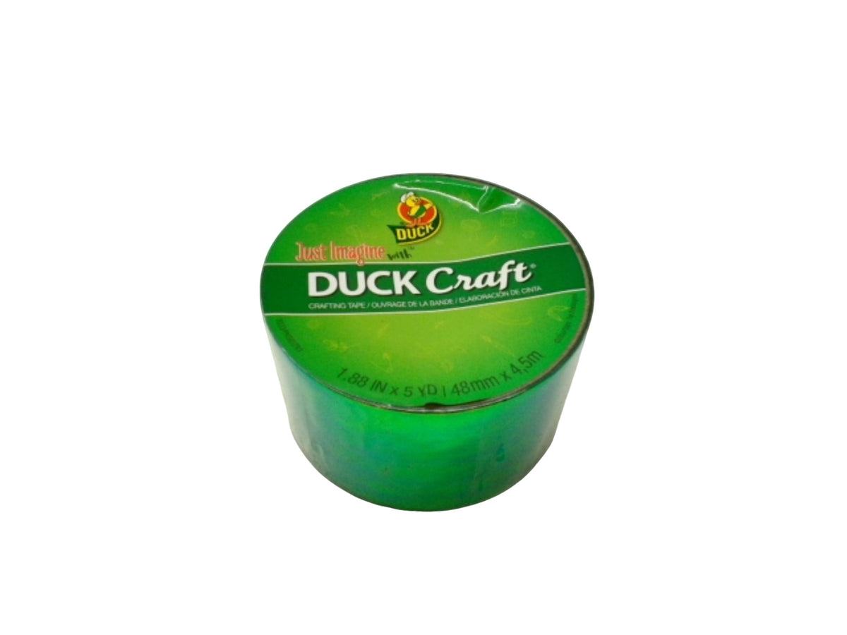Ruban adhésif de bricolage vert 4,77 cm x 5,48 m Duck Craft