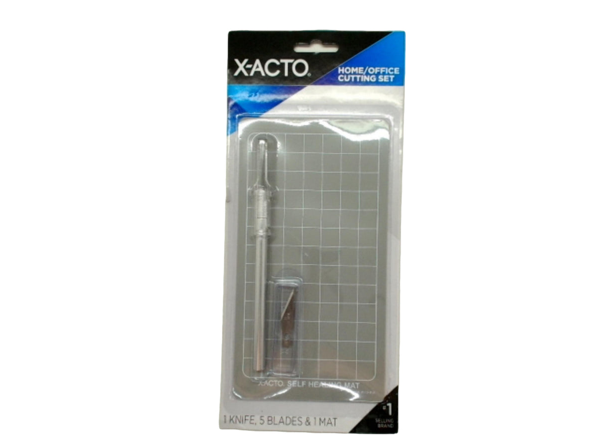 Kit de découpe Maison/Bureau X-Acto 1 couteau, 5 lames et 1 tapis de découpe