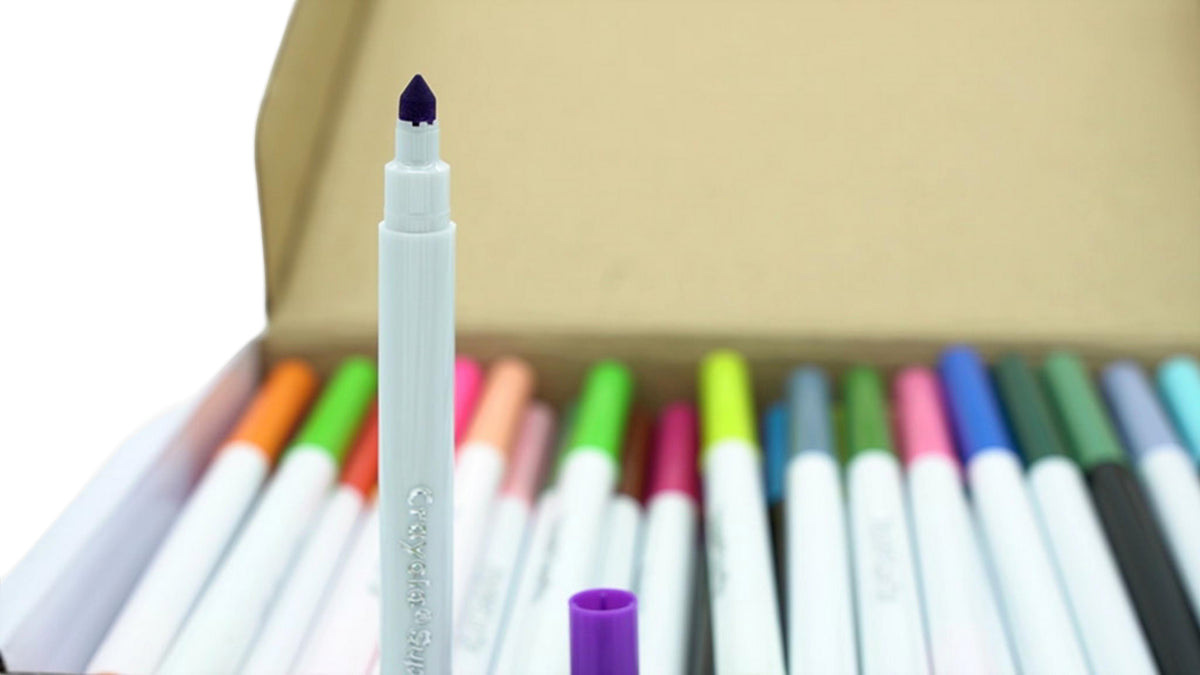 Super Tips Markers 80pk. Assorted Colours Crayola (or $0.29ea.) - Additional View