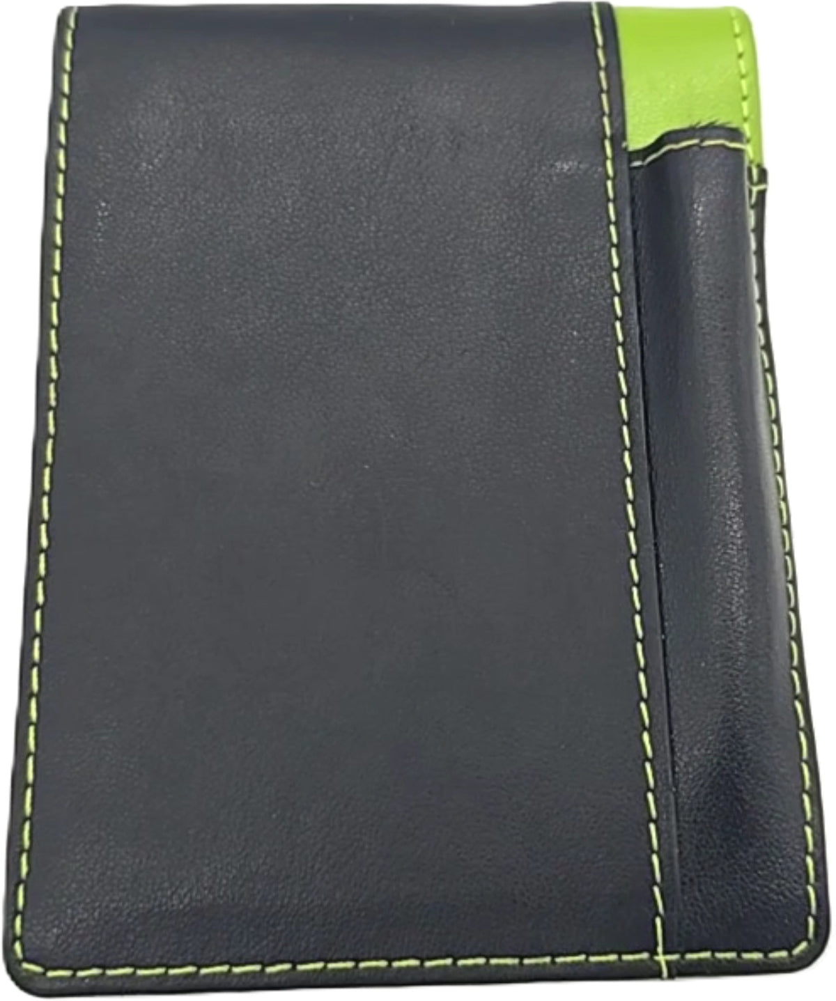 Mini Notepad 3/5" x 5" w/Black Leather Holder
