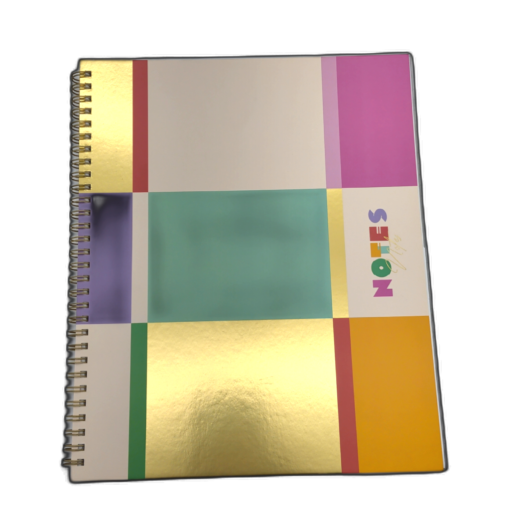 Notebook 10.5" x 8" 80 Sheets Be Nice Hilroy