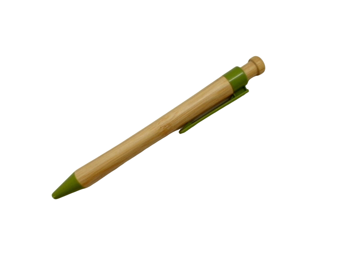 Stylo bille rétractable Bambou avec encre bleue (ou 4 pour 1,00 $)