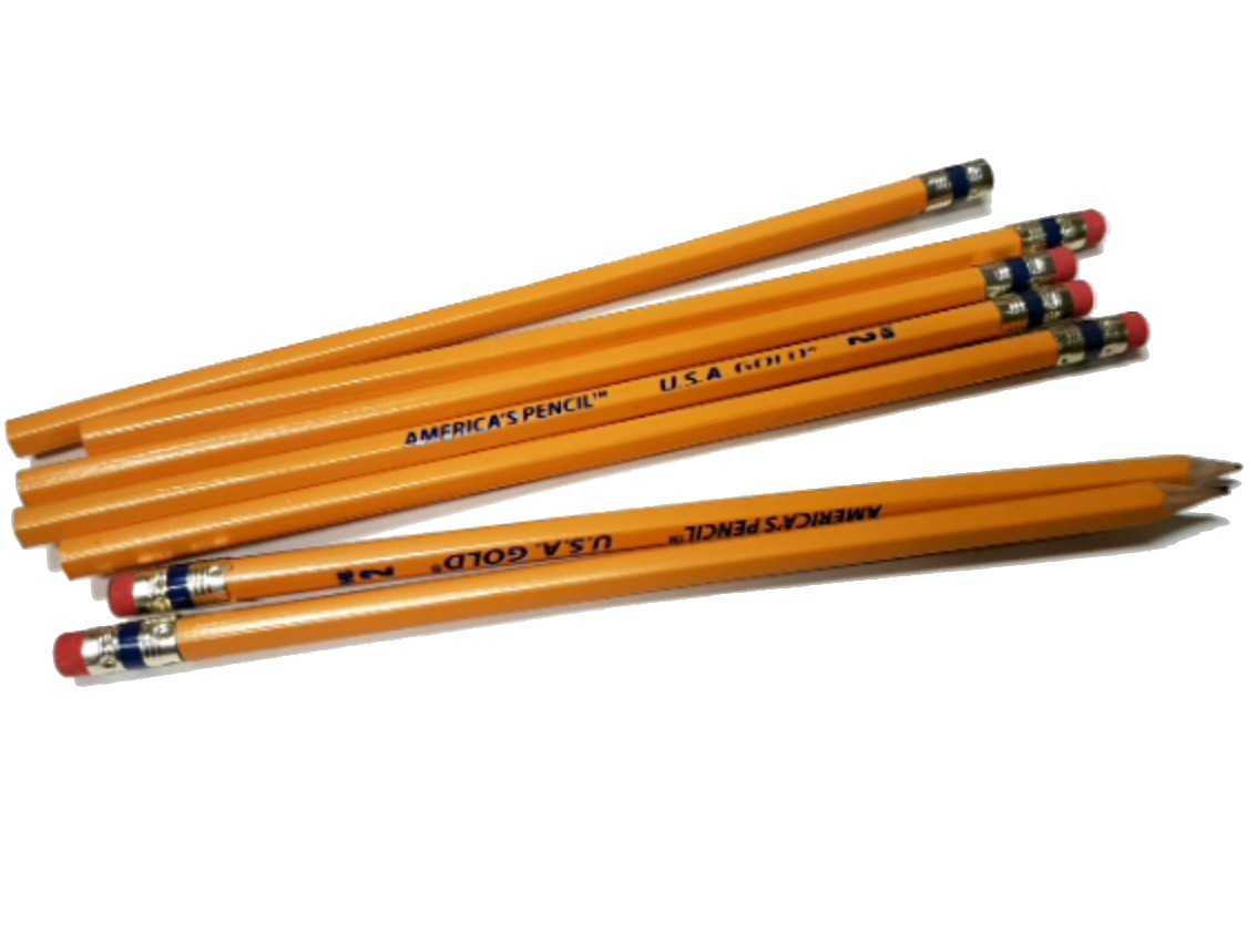 Pencil w/Eraser Bulk (Or 50/$2.99, Or Handful For $1.99)