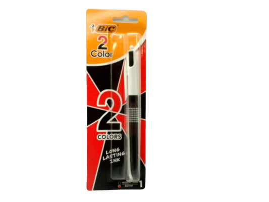 Pen 2 Colours Long Lasting Bic