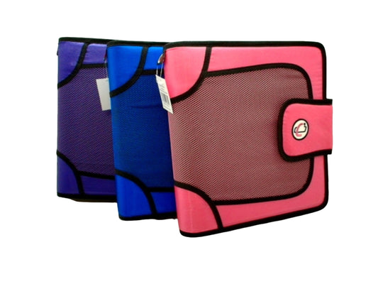 Zipper Binder 2" Assorted Colours Case It