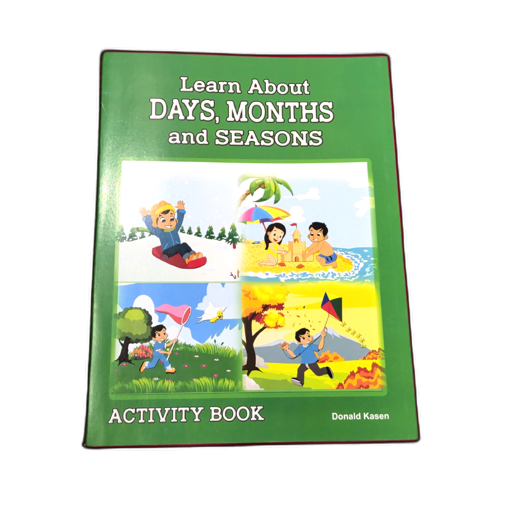 Learn About Days, Months & Seasons Activity Books