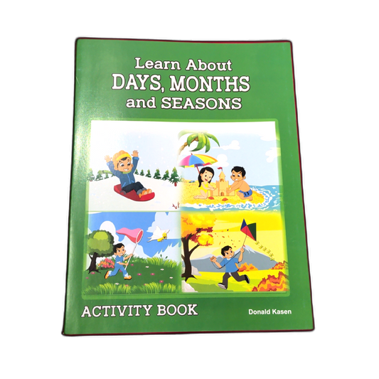 Learn About Days, Months & Seasons Activity Books