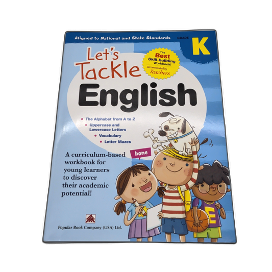 Let's Tackle English Grade K Workbook