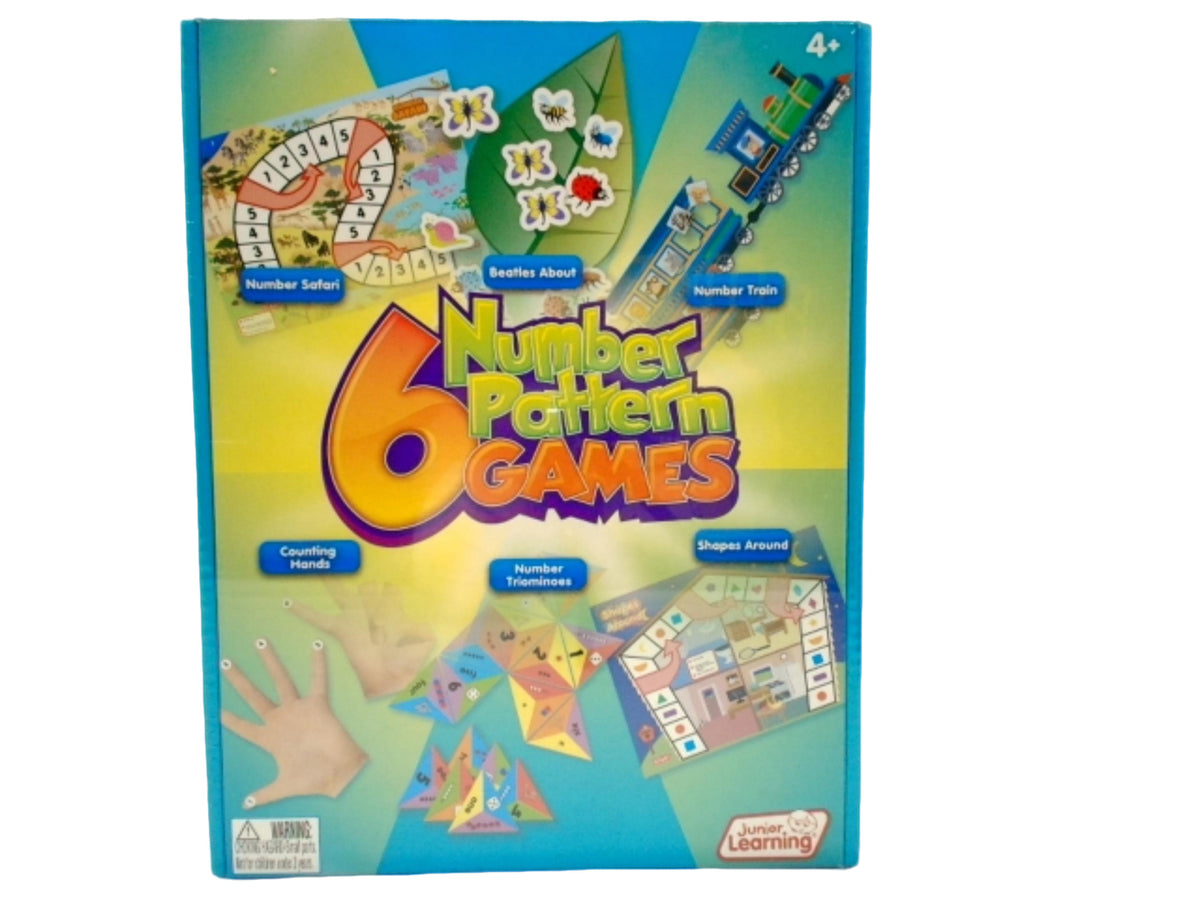 6 Number Pattern Games Junior Learning