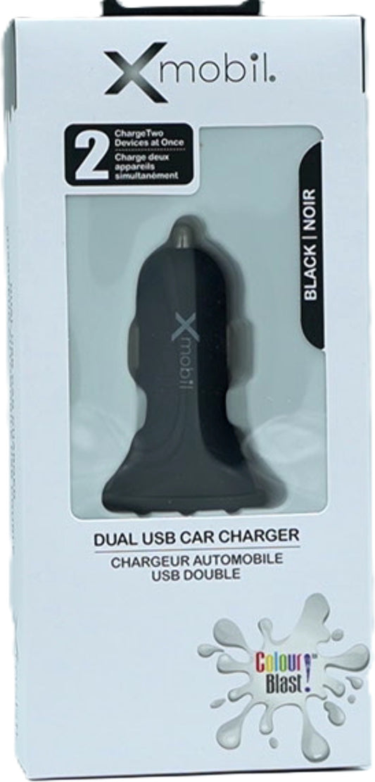 Dual USB Car Charger 2.1A Xmobil