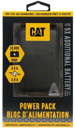 Power Pack 10,000mAh 3.4A Dual Back-lit USB Ports Cat