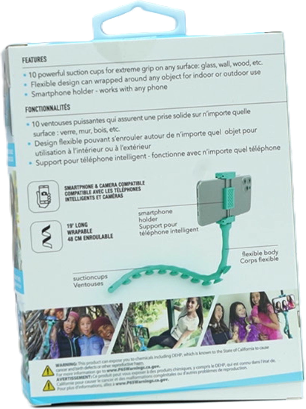 Octoplus Suction Phone Holder 19" Digipower - Additional View