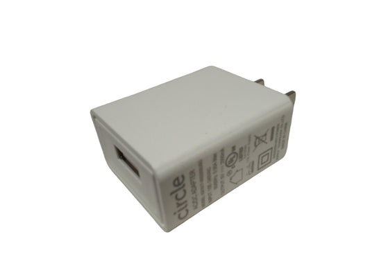 Wall Charger USB A 2A Circle