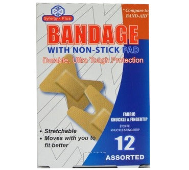 Tissu de bandage et embout articulaire assortis