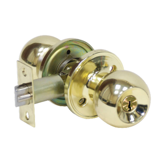 entry lock polished brass - Additional View