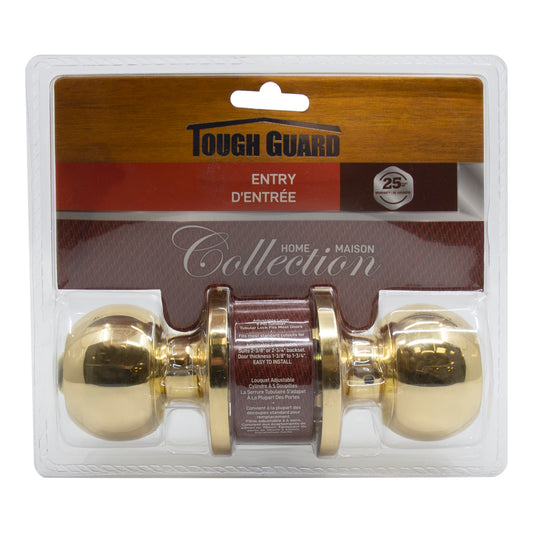 entry lock polished brass