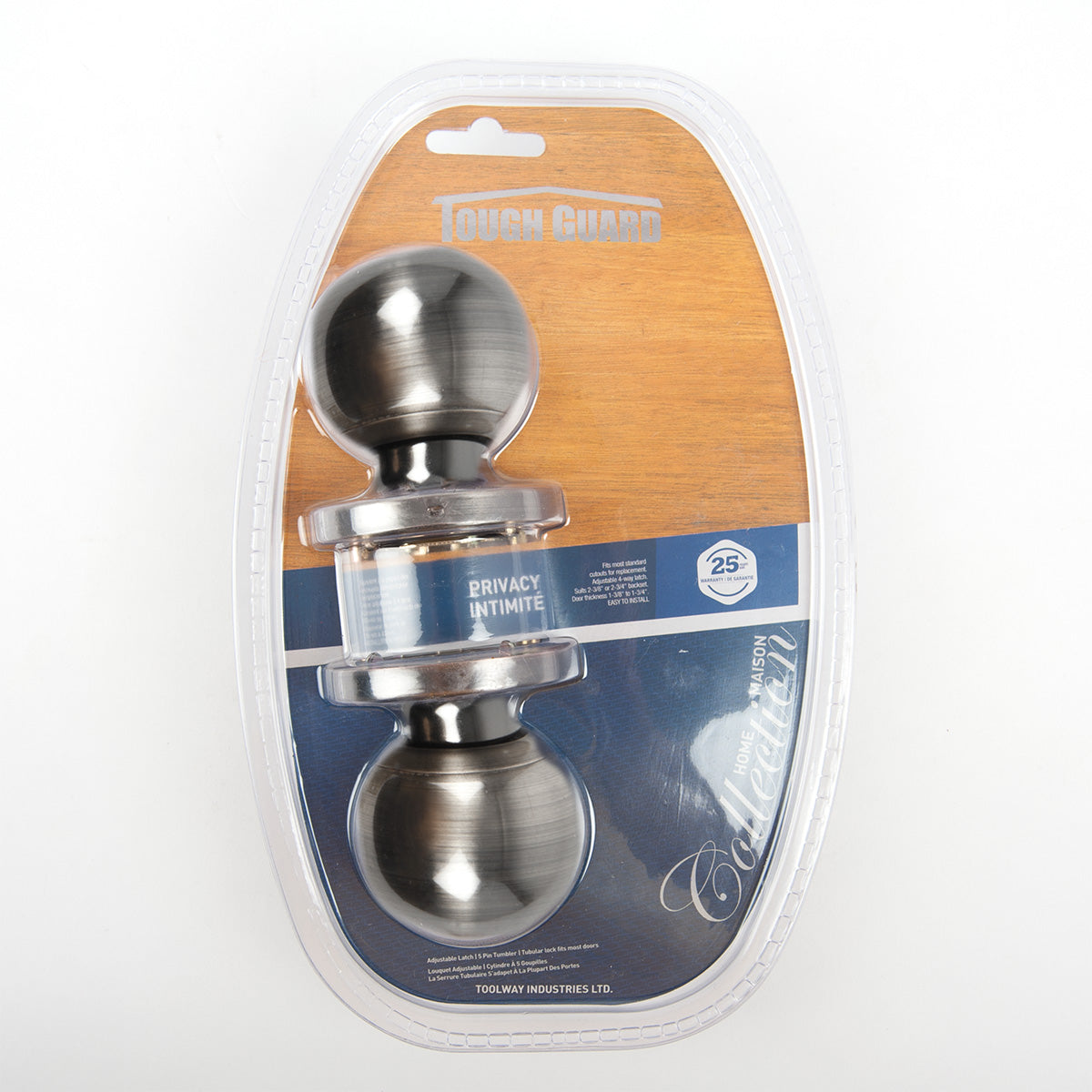 privacy lock pewter