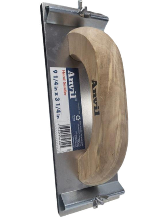 Hand Sander 9-1/4" x 3-1/4" Anvil