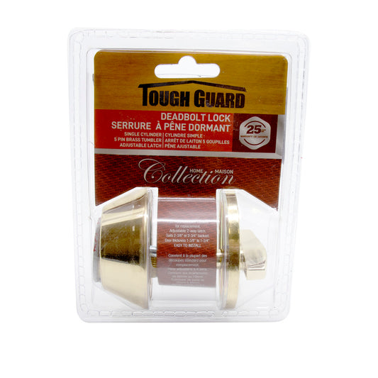 deadbolt lock P/B single cylinder
