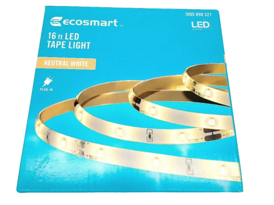 Led Strip Light Neutral White 16 Feet Ecosmart