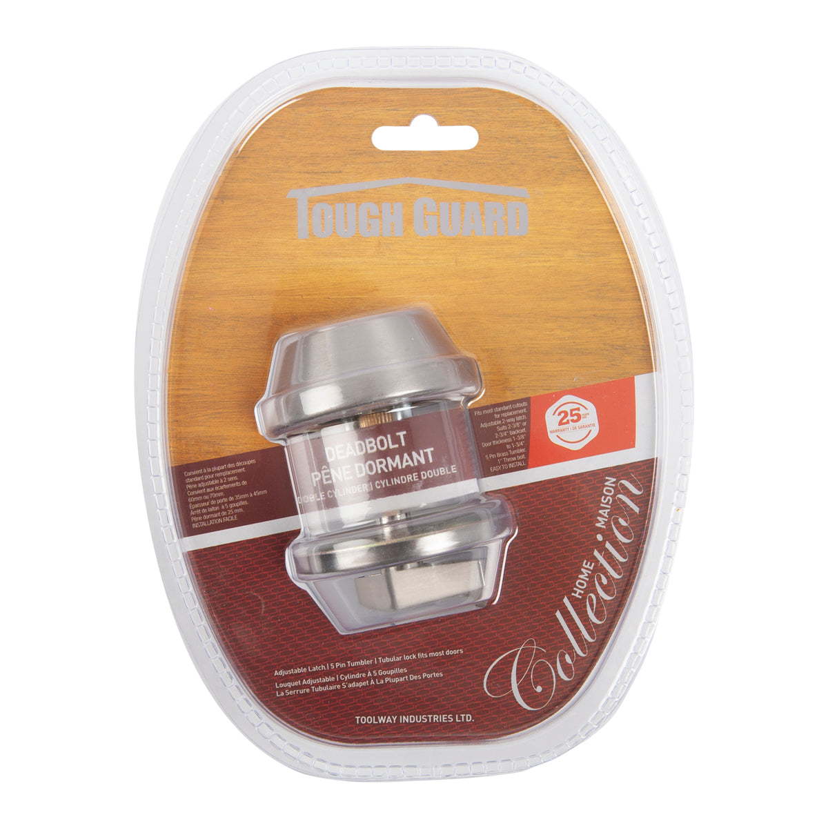 deadbolt lock  single cylinder S/S