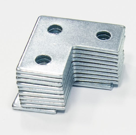 Flat Corner Brace 3/4" 10 Pack